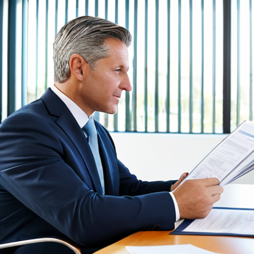 Home 17 Financial Advisor in Consultation**
"A professional financial advisor, fully clothed in a modest business suit, sitting at a desk across from a client (also fully clothed in professional attire) in a bright, modern office. They are reviewing financial documents. Safe for work, appropriate content, perfect anatomy, natural proportions, family-friendly, professional photography, well-lit, focused."
**
